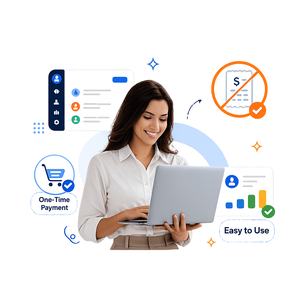 Easy-to-use CRM software